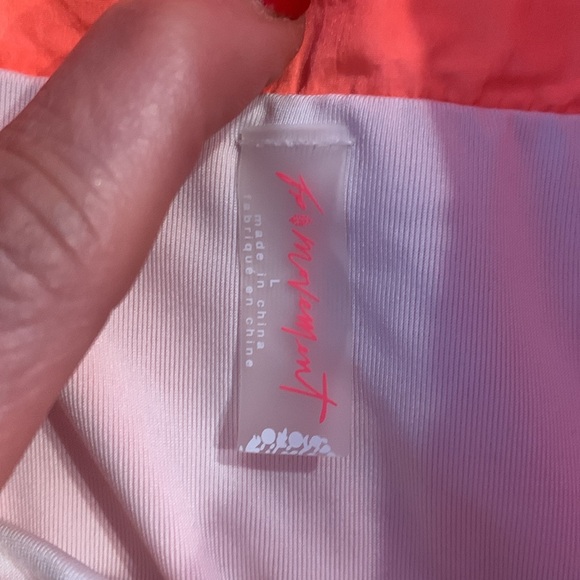 Free People Movement The way home shorts-size large-orange - Picture 3 of 5